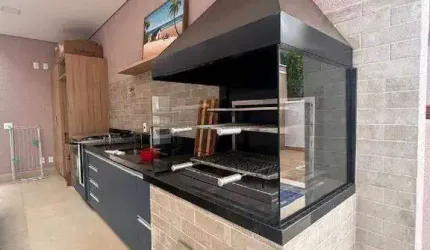 Lindíssima casa térrea nova, 03 suítes no condomínio Residencial Flor da Serra - Valinhos - São Paulo