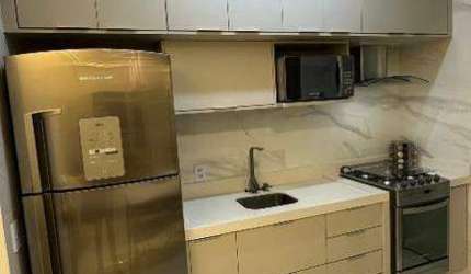Apartamento á venda 94m², 3 dormitórios, 1 suíte, 2 vagas, mobilhado no Condomínio Helbor Trilogy Home em São Bernardo do Campo
