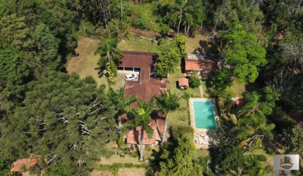 Sítio à Venda 128.000M2 Área, 2000m² Área Construída 02 Lagos, casa do Caseiro, Galpão, Piscina - Bairro Itatuba/ São Lourenço da Serra/SP.