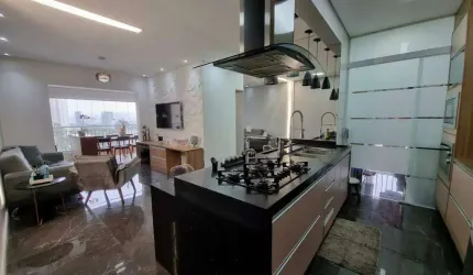 Apartamento à 94m², 3 Dormitórios, 1 Suíte, Lavabo, Cozinha Americana com Ilha, Varanda Gourmet, 2 Vagas, Lazer Completo.