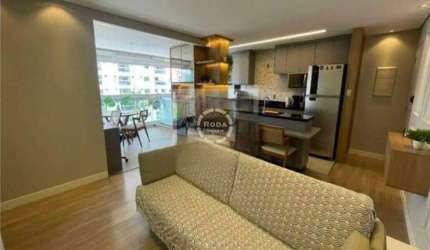 Apartamento à venda, 2 quartos, 1 suíte, 1 vaga, Ponta da Praia - Santos/SP