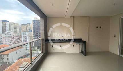 Apartamento à venda, 2 quartos, 2 suítes, 2 vagas, Boqueirão - Santos/SP