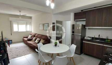 Apartamento à venda, 1 quarto, 1 vaga, Aparecida - Santos/SP