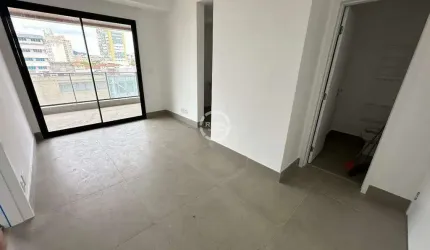Excelente apto no boqueirão, com 1 suíte, lavabo, varanda gourmet, vaga demarcada