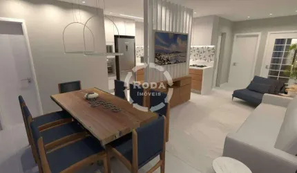Casa tipo sobrado com piscina a venda em São Vicente, localizada no bairro Vila Valença.