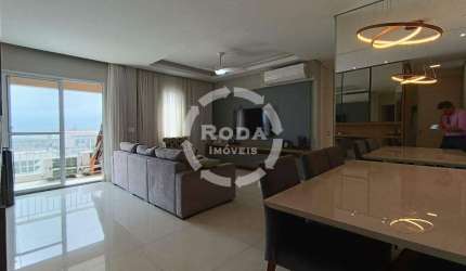 Apartamento moderno no Estuário – 2 dormitórios, suíte, 2 vagas de garagem, lazer completo - Santos/SP