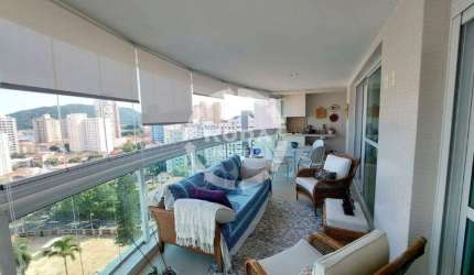 Apartamento à venda. 3 dormitórios, 3 suítes, 2 vagas, Ponta da Praia - Santos/SP