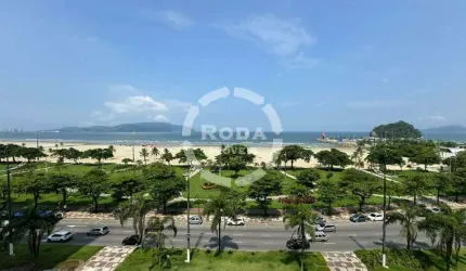 Excelente Apartamento de 3 Dormitórios Frente Mar, Bairro: José Menino, Santos-SP