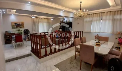 Casa Sobreposta Alta à venda, 6 quartos, 1 suíte, 2 vagas, Embaré - Santos/SP