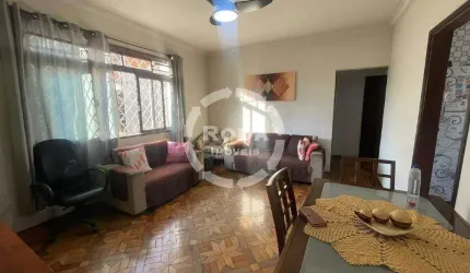 Apartamento à venda, 2 dormitórios, 1 suíte, com dependência completa, no Gonzaga, em Santos/SP
