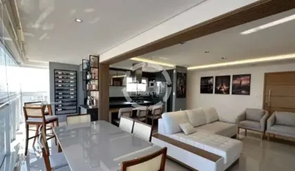Apartamento com 3 Quartos e 4 banheiros mobiliado com 136 m² no Boqueirão em Santos