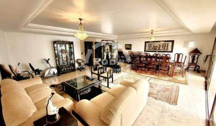 Apartamento Exclusivo e Amplo no Gonzaga – 4 Dormitórios, 2 Suítes, 2 vagas de garagens, próximo à Praia