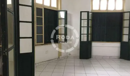 Sala comercial no centro de Santos,