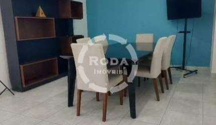Conjunto Comercial à venda, 1 quarto, 1 vaga, Encruzilhada - Santos/SP