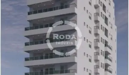 Empreendimento na Planta a 50 metros da praia do Embaré, 2 suítes
