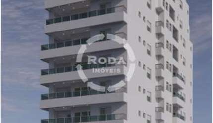 Empreendimento na Planta a 50 metros da praia do Embaré, 2 suítes