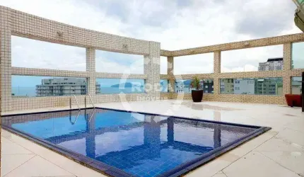 Cobertura Triplex à venda, 3 quartos, 3 suítes, 2 vagas, Gonzaga - Santos/SP