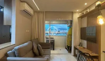 Apartamento `a venda 2 dormitórios, varanda e lazer completo- Santos, SP