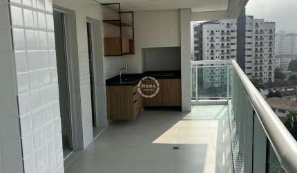 Apartamento para aluguel, 3 quartos, 3 suítes, 3 vagas, Ponta da Praia - Santos/SP