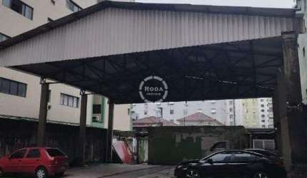 Galpão de 825 M2 no Centro de São Vicente, próximo da praia.