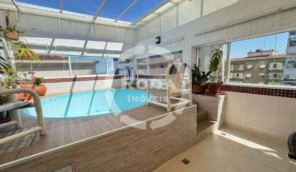 Cobertura Duplex à venda, 2 quartos, 1 suíte, 2 vagas, Embaré - Santos/SP