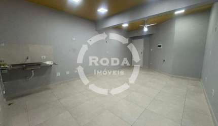 Sala para aluguel, Macuco - Santos/SP