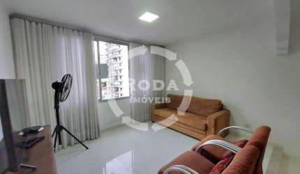 Oportunidade no Boqueirão! Apartamento de Frente 2 dormitórios dependência completa ,vaga demarcada a 3 Quadras da Praia, Boqueirão -Santos