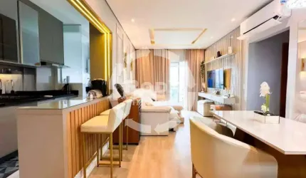 Apartamento à venda, 2 quartos, 1 suíte, 1 vaga, Ponta da Praia - Santos/SP