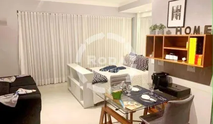 Studio Mobiliado com Vista para o Mar na Pompéia – Santos