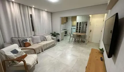 Apartamento impecável à Venda | 3 Dormitórios (1 Suíte) | 85m² | Pompéia | Santos