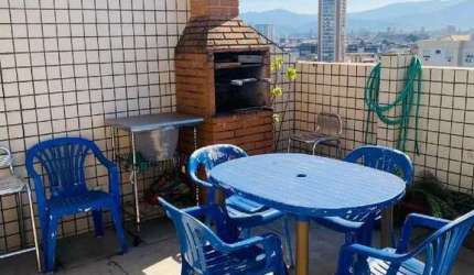 Excelente Cobertura Triplex 3 Dormitórios 142m² no Bairro do Boqueirão - Santos - SP