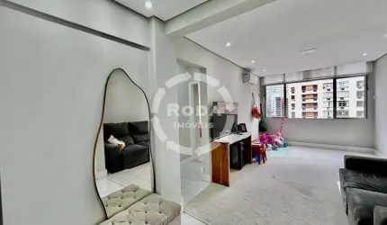 Apartamento 2 suítes, reformado - Boqueirao - Santos