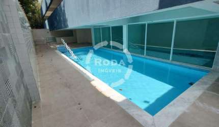 Apartamento 58 m², 2 dormitórios, 1 suíte, varanda gourmet - Santos
