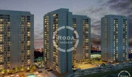 Apartamento novo a venda com lazer em Santos, localizada no bairro do Marape.
