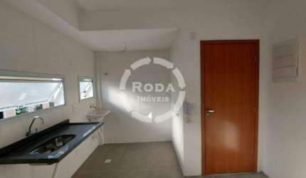 Apartamento à venda, 2 dormitórios, 1 vaga de garagem, Estuário, Santos/SP