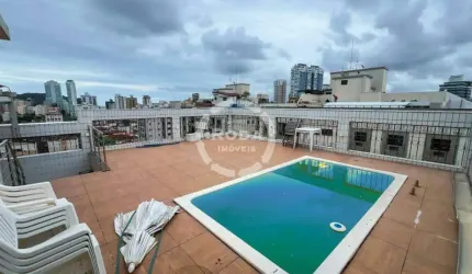 Cobertura Duplex à venda, 4 quartos, 1 suíte, 3 vagas, Ponta da Praia - Santos/SP