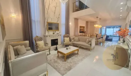 Sobrado à Venda com 550m², 4 Quartos, Onde o Luxo e o Conforto se Encontram