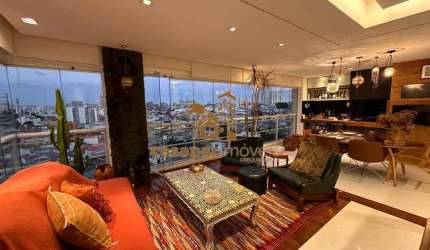 Apartamento à Venda com 186m², 3 Suítes com Sacada Gourmet e Lazer Completo