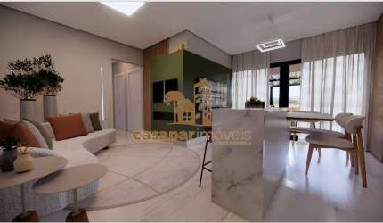Apartamento à Venda com 135m², 2 Quartos com 2 Vagas e Lazer