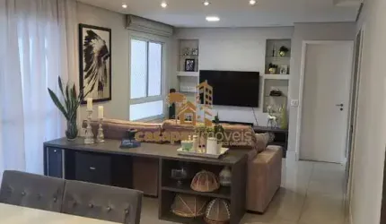Apartamento à Venda com 123m² e 3 Quartos,  Sacada Gourmet e Lazer Completo