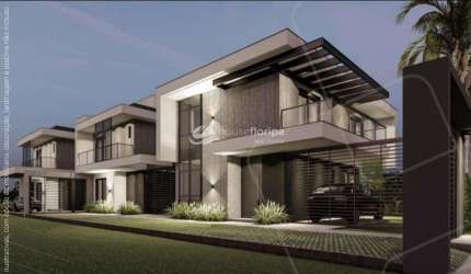 Casa Individual de Alto Padrão, Financiável, com 3 Suítes, 4 Vagas, à Venda, Lagoa da Conceição, Fl