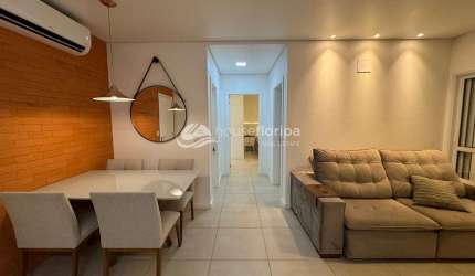 Apartamento decorado  de 2 quartos a 400metros da praia do Campeche,  à venda, Campeche, Florianópo