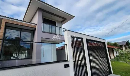 Casa à venda, Lagoa da Conceição, Florianópolis, SC - Casa nova em loteamento, localizada em rua se