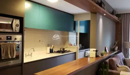 Apartamento à venda  com acesso privativo a praia  2 dormitórios, sendo 1 suíte em condomínio clube