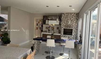Casa em Condomínio para Venda em Jandira, Nova Higienópolis, 3 dormitórios, 3 suítes, 4 banheiros, 4 vagas