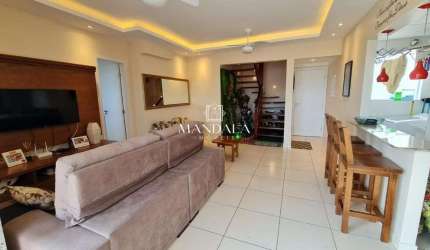 Apartamento à venda, 122 m² por R$ 1.000.000,00 - Vila Tamoios - Bertioga/SP