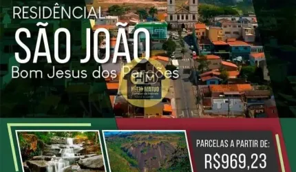 Terreno para Venda em Bom Jesus dos Perdões, Bom Jesus dos Perdões