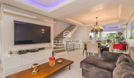 Elegance imóveis vende casa/sobrado de 362m, 3 dormitórios, 2 suítes, pátio, piscina, churrasqueira, 3 vagas de garagem/box. Comprar R$ 2.269.000,00