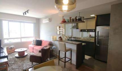 Apartamento para comprar com 68 m2 2 dormitórios 1 suíte 1 vaga/box garagem  elevador portaria 24 horas. Jardim Lindóia Porto Alegre. Elegance Imóveis