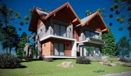 Casa em condomínio fechado com 4 quartos à venda na Rua Vinte E Oito, 1100, Vila Dante, Canela por R$ 4.499.000